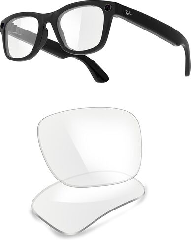 عدسات بديلة مستقطبة ThunderClap متوافقة مع Ray-Ban Meta RW4006 | النظارات الذكية RW4008 Gen 2 RW4012 (50 ملم و53 ملم). in Saudi Arabia