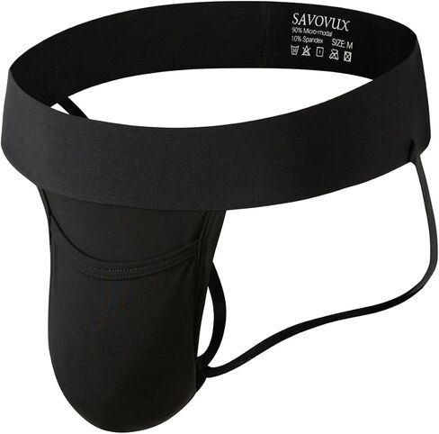 Vasectomy Jockstrap for Men, Testicular Support Underwear with Elastic Waistband, Snug Fit for Post-Surgery Recovery in Saudi Arabia