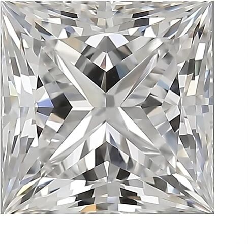 Roy Rose Jewelry IGI Certified 3 Carat Princess Excellent Cut Lab Grown Loose Diamond - Clarity: VS1, Color F in Saudi Arabia