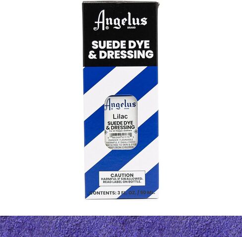 Angelus Brand Suede & Nubuck Dye & Dressing w/Applicator - 3 oz, Lilac in Saudi Arabia
