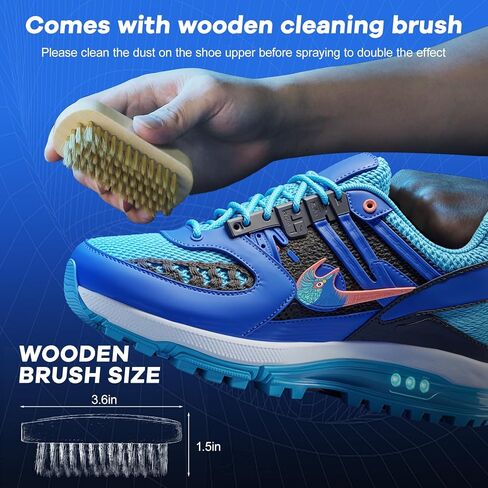 Shoe Protector Spray, Rain & Stain Waterproof Spray 8.45 OZ Nano Protectant for Sneaker, Nubuck, Canvas, Suede Shoes in Kuwait