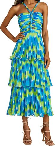AMUR Women's Brant Tiered Midi Dress in Saudi Arabia