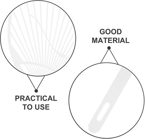 20 قطعة من مروحة بيضاء Uchiwa DIY Kit - إطار مروحة بلاستيكي محمول باليد للحرف اليدوية وحفلات الزفاف والحفلات والمناسبات in Kuwait