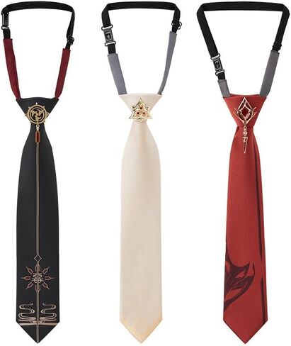 Genshin Impact Frost and Flame Series Pre-Tied Tie in Saudi Arabia