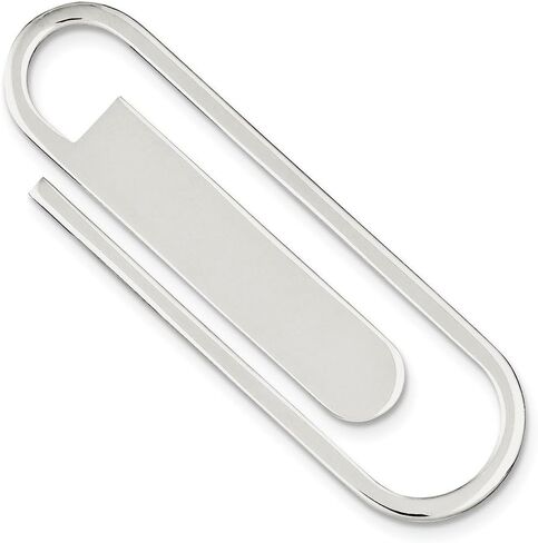 Solid 925 Sterling Silver Bookmark Money Clip in Saudi Arabia