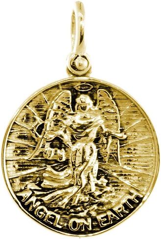 تعليقة ملاك على الأرض على شكل عملة معدنية، 22 ملم in Kuwait