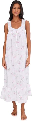 Eileen West Womens Cotton Lawn Sleeveless Ballet Nightgown in Saudi Arabia