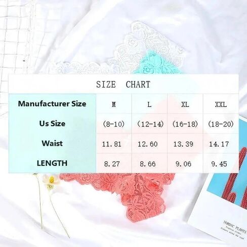 6-Pack Set Sexy Lace Thong for Women, Seamless Breathable Comfortable, Stylish and Sexy No-Show Thong for Everyday Wear in Saudi Arabia