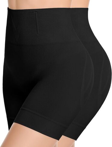 Tummy Control Shapewear for Women Seamless Girdle Shapewear Shorts Mid Waist Body Shaper Thigh Slimmers in Saudi Arabia