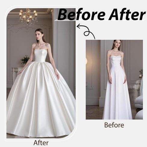 8 Layers Tulle Hoopless Petticoat, Bridal Full-Length Crinoline Underskirt, Puffy Ball Gown Petticoats in Saudi Arabia