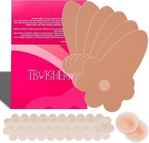 Boob Tape for Breast Lift Boobytape - 3 Pairs Sticky Body Tape for Push-up Breast Support Lift 5 pairs Nipple covers in Saudi Arabia