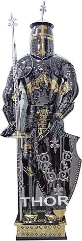 THOR INSTRUMENTS Medieval Templar Knight Full Suit Rust Free Stainless Steel Fully Wearable Rustic Vintage Home Decor Gifts in Saudi Arabia