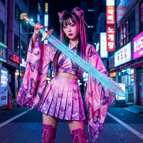 سيف الأسلحة التنكرية لشخصية Hunter Cosplay: Anime Merch - دعامة إكسسوارات الزي بطول 81.28 سم ذهبي in Kuwait