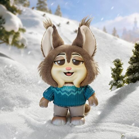 MINISO Disney Zootopia City Residents Series Vinyl Plush Keychain Blind Box, Cute Animal Figure Charm Collectible Surprise Gift for Bag Decor, Random Single Box in Saudi Arabia