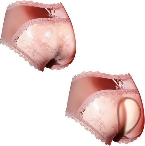 Femboy Sissy رجل الحقيبة سراويل الرجال محب اللباس الداخلي بيكيني من الدانتيل ملخصات الملابس الداخلية الملابس الداخلية للرجال-Manties. in Kuwait