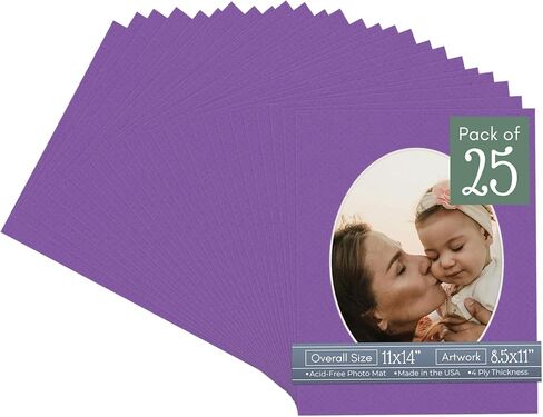 CountryArtHouse Honeydew Green Acid Free 11x14 Oval Picture Frame Mat with White Core Bevel Cut for 8.5x11 Pictures - Fits 11x14 Frame - Pack of 1 Matboard Show Kit with Acid Free Backing & Clear Bag in Saudi Arabia