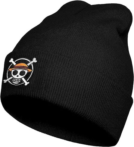 Anime Cosplay Beanie Hats for Men Women, Cool Funny Skull Skeleton Knit Hat in Saudi Arabia