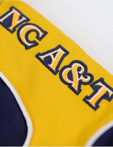 سترة Big Boy North Carolina A&T Aggies S12 State Racing Twill للبالغين [أزرق داكن] - ID#73652-115-208-0-0 in Kuwait