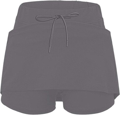 Aniywn Tennis Skirts for Women with Shorts Tennis Golf Skirts High Waisted with Pockets Inner Shorts for Athletic Skorts in Saudi Arabia