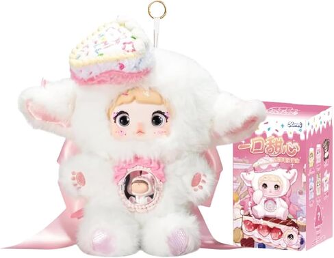 صندوق أعمى من القطيفة من CALEMBOU، صندوق غامض من سلسلة Kawaii Nommi Sweetheart للحيوانات المحشوة، سلسلة مفاتيح من القطيفة من الفينيل اللطيفة لهدايا عيد الميلاد وعيد الحب in Saudi Arabia
