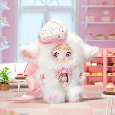 صندوق أعمى من القطيفة من CALEMBOU، صندوق غامض من سلسلة Kawaii Nommi Sweetheart للحيوانات المحشوة، سلسلة مفاتيح من القطيفة من الفينيل اللطيفة لهدايا عيد الميلاد وعيد الحب in Saudi Arabia
