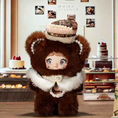 صندوق أعمى من القطيفة من CALEMBOU، صندوق غامض من سلسلة Kawaii Nommi Sweetheart للحيوانات المحشوة، سلسلة مفاتيح من القطيفة من الفينيل اللطيفة لهدايا عيد الميلاد وعيد الحب in Saudi Arabia