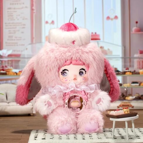 صندوق أعمى من القطيفة من CALEMBOU، صندوق غامض من سلسلة Kawaii Nommi Sweetheart للحيوانات المحشوة، سلسلة مفاتيح من القطيفة من الفينيل اللطيفة لهدايا عيد الميلاد وعيد الحب in Saudi Arabia