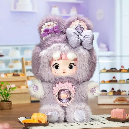 صندوق أعمى من القطيفة من CALEMBOU، صندوق غامض من سلسلة Kawaii Nommi Sweetheart للحيوانات المحشوة، سلسلة مفاتيح من القطيفة من الفينيل اللطيفة لهدايا عيد الميلاد وعيد الحب in Saudi Arabia