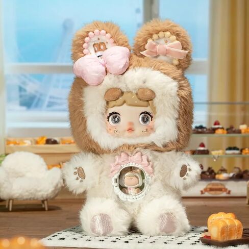 صندوق أعمى من القطيفة من CALEMBOU، صندوق غامض من سلسلة Kawaii Nommi Sweetheart للحيوانات المحشوة، سلسلة مفاتيح من القطيفة من الفينيل اللطيفة لهدايا عيد الميلاد وعيد الحب in Saudi Arabia