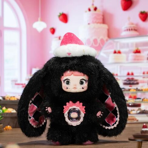 صندوق أعمى من القطيفة من CALEMBOU، صندوق غامض من سلسلة Kawaii Nommi Sweetheart للحيوانات المحشوة، سلسلة مفاتيح من القطيفة من الفينيل اللطيفة لهدايا عيد الميلاد وعيد الحب in Saudi Arabia