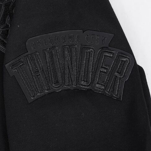 Pro Standard Big Boys NBA Classic Triple Black Fleece Full Zip Hoodie in Saudi Arabia
