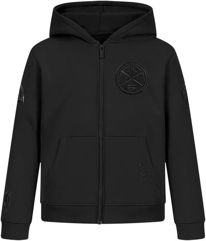 Pro Standard Big Boys NBA Classic Triple Black Fleece Full Zip Hoodie in Saudi Arabia