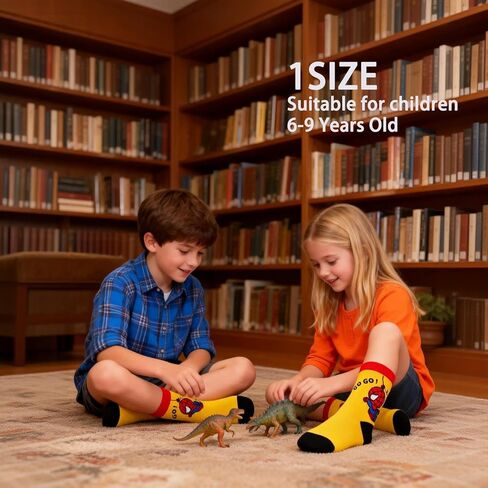 Spider boys socks,10-Pack Breathable Comfort Decorative Socks for kids boys girls in Saudi Arabia