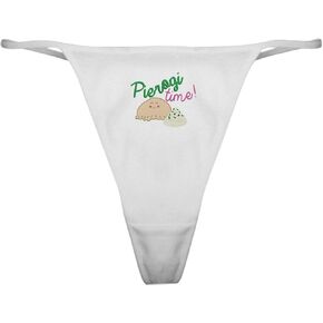 ملابس داخلية ثونغ كلاسيكية من CafePress Pierogi Time، سراويل داخلية نسائية in Kuwait