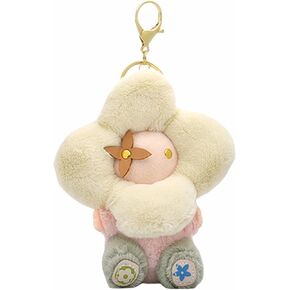 keyluncacy عباد الشمس أفخم سلسلة المفاتيح لسحر حقيبة الظهر للنساء والفتيات، قلادة زهرة لطيف لسحر المحفظة لحقائب اليد، رائعتين شنقا الديكور على ظهره، دمية جميلة لملحقات السيارات kawaii in Kuwait