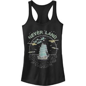 Disney Girls Tinker Bell Never Lines Slim Fit, Scoop Hem Racerback Tank in Saudi Arabia
