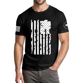 WENKOMG1 Men's America 250 T Shirt 250th Anniversary Independence Day 4th of July Freedom Flag Tops, M-3XL in Saudi Arabia