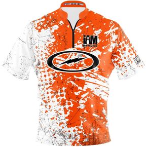 Logo Infusion I AM Bowling Jersey ياقة وشاح بأكمام قصيرة 2221-ST صنع في الولايات المتحدة الأمريكية Storm in Kuwait