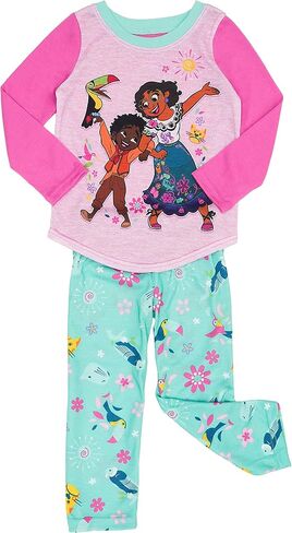Disney Girls' Encanto | Frozen | Little Mermaid | Minnie Mouse Nightgown, Shining Wish, 6 in Saudi Arabia