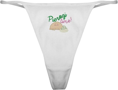 ملابس داخلية ثونغ كلاسيكية من CafePress Pierogi Time، سراويل داخلية نسائية in Kuwait