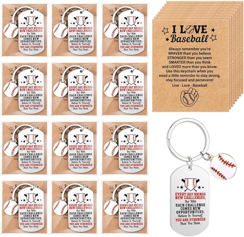 Tondiamo 24 Set Basketball Team Keychains with Motivational Cards,End of Season Sport Gift for Player Coach Girl Boy in Saudi Arabia