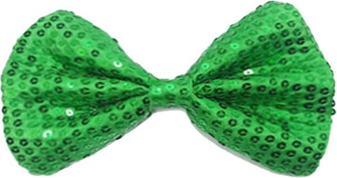 Pack of 4 Men Women Kids Green Bowtie for St Patricks Day Irish Gold Shamrock Bow Tie Festive Carnival Party in Kuwait