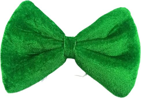 Pack of 4 Men Women Kids Green Bowtie for St Patricks Day Irish Gold Shamrock Bow Tie Festive Carnival Party in Kuwait