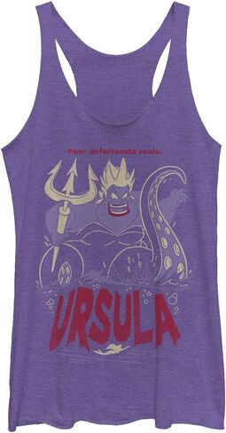 Disney Girls Princess The Sea Witch Tri-Blend Racerback Layering Tank in Saudi Arabia