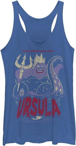 Disney Girls Princess The Sea Witch Tri-Blend Racerback Layering Tank in Saudi Arabia