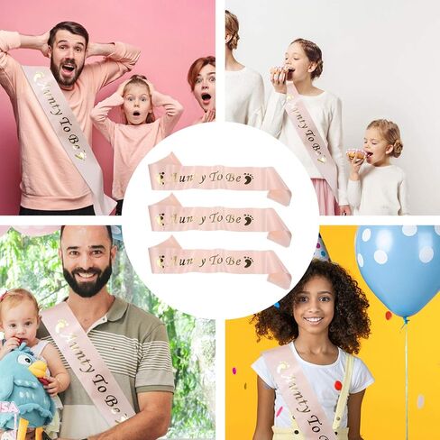PRETYZOOM Satin Party Etiquette Belt with Letter Printing for Baby Birthday Celebrations One Size Fits Most Comfortable Sash for Kids Party Favors in Saudi Arabia