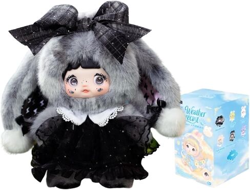 CALEMBOU Plush Blind Box, Kawaii Nommi Weather Forecast Series Stuffed Blind Box Keychain, Kawaii Mystery Vinyl Plush Toys Collectible for Birthday Gift in Saudi Arabia