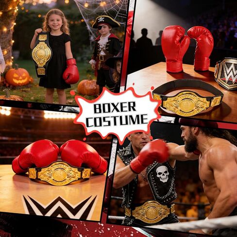 Championship Title Belt Wrestling Boxing Role-Play Costume for Parties and Fans in Saudi Arabia