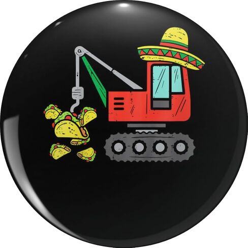 Kids mexican crane tacos boys cinco de mayo fiesta kids toddler Pin Lapel Pin Cute Brooch Pins Badges 0.75" in Saudi Arabia