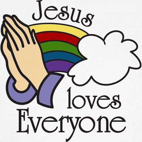 CafePress Jesus يحب الجميع ملابس داخلية كلاسيكية رفيعة، سراويل داخلية نسائية in Kuwait